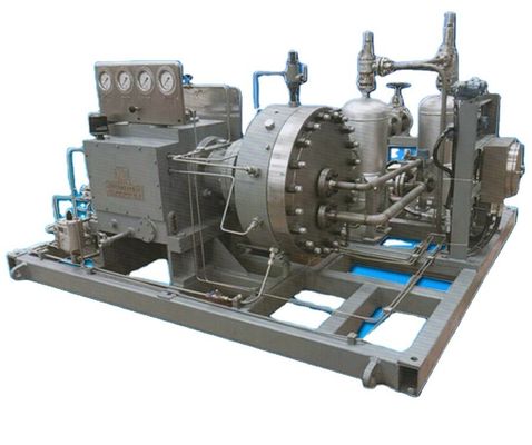 डायफ्राम कंप्रेसर गैस एयर हाइड्रोजन 55kw हाइड्रोजन उच्च कार्य क्षमता इनलेट 2mpa डिस्चार्ज फ्लो 240nm3/h H2